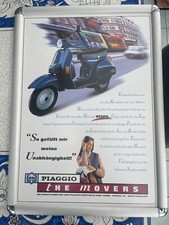 Vespa Plakat Original Nur An Händler Vespa PX Selten Top