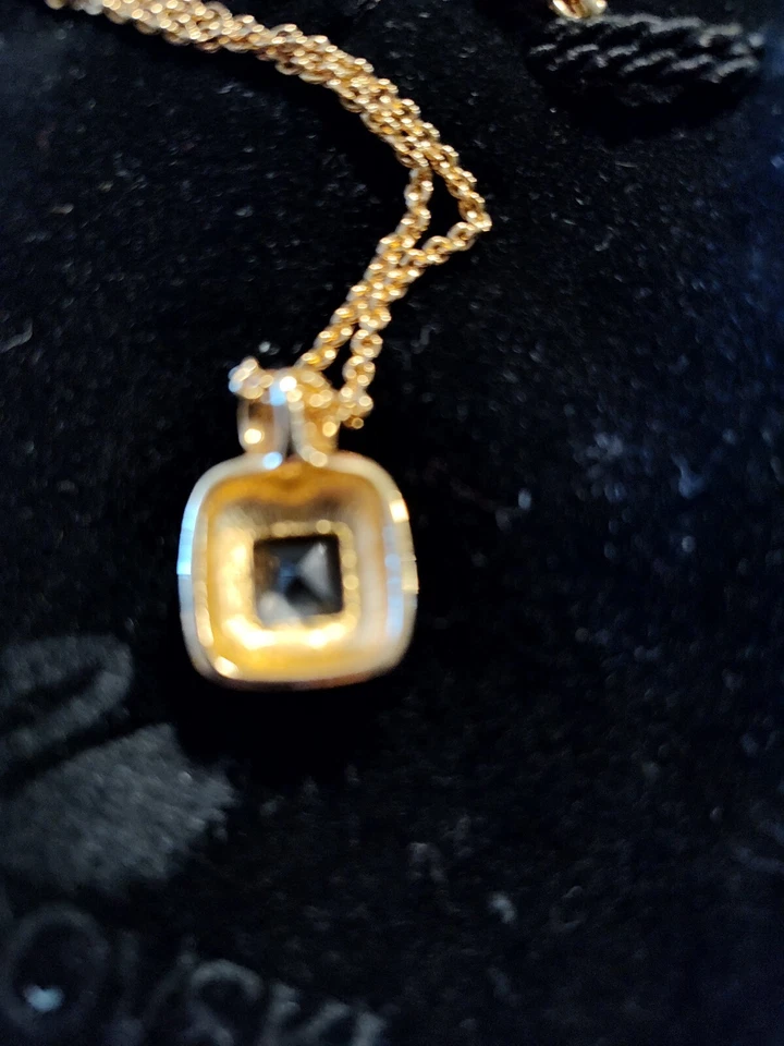 SWAROVSKI  Gold Pave Sparkling CLEAR Millenia Necklace SWAN ADJUSTABLE CLASP - Image 4 of 4