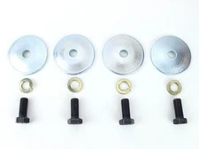 55-72 Chevy Impala Chevelle GM Upper Control Arm Bushing Cup Washers & Bolt Set