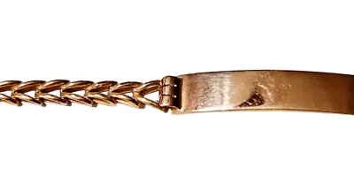 ID Bracelet 925 Silver 18k Gold Filled Initial Identification Kids Size