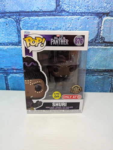 Funko Pop! Marvel Black Panther Shuri #876 Target Exclusive Glows in the Dark