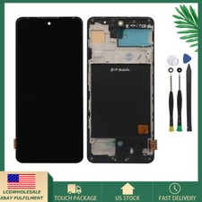 LCD Display Touch Screen Digitizer Frame For Samsung A51 A515 A515F A515U A515M