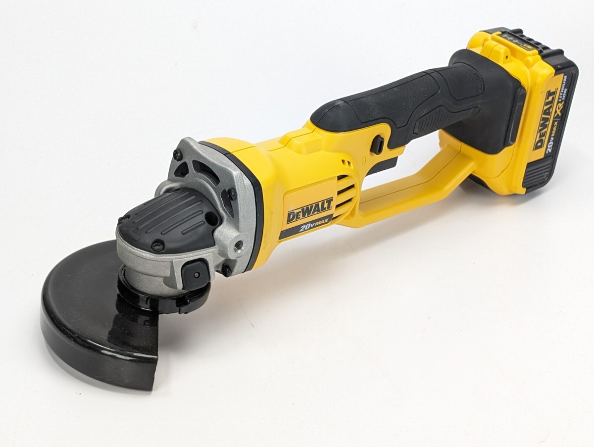 Lithium Ion Dewalt 20 Volt Xr Grinder Dewalt DCG412 20V Cordless
