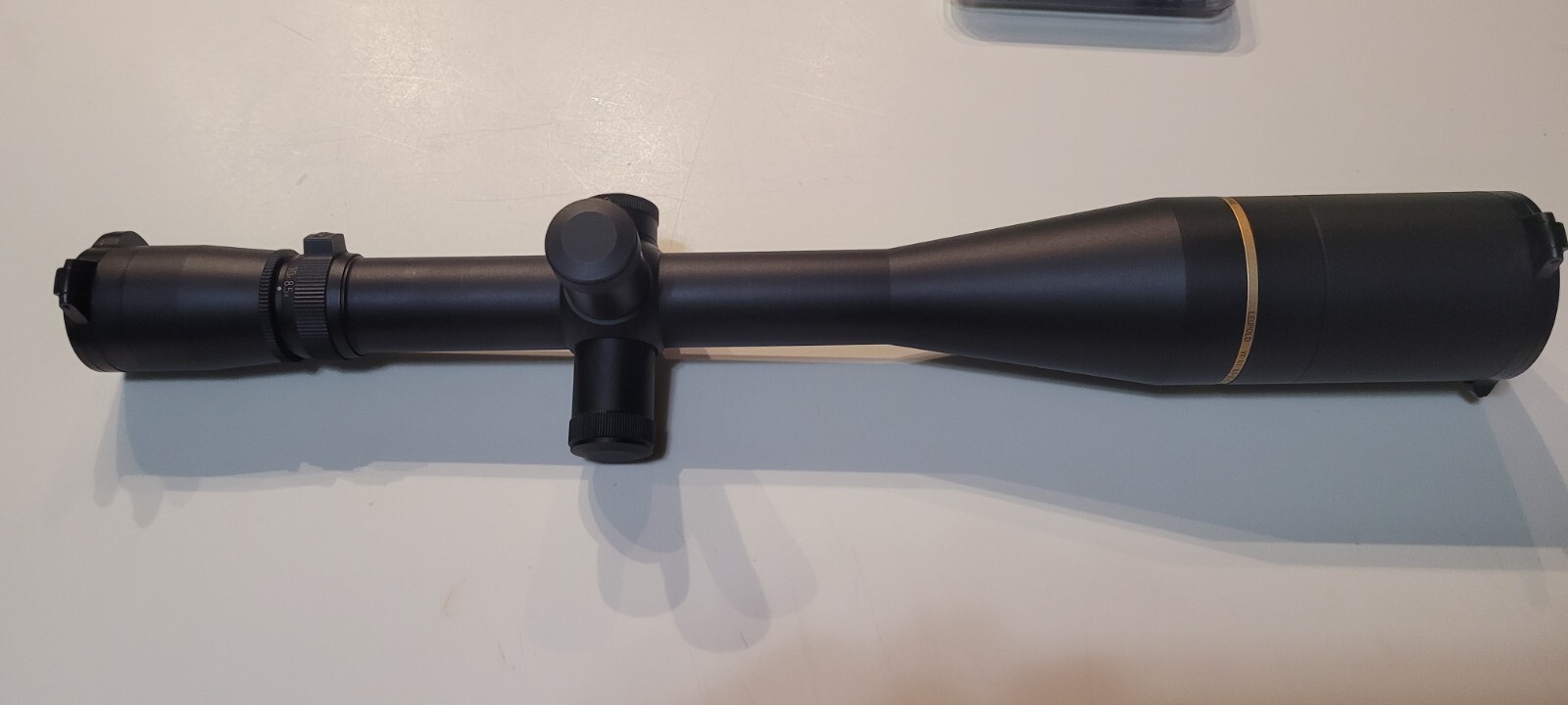 LEUPOLD SCOPE VX3 8.5x25x50 With Rings And Alumina Flip Caps And