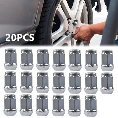 20x Radmuttern Kegelbund geschlossen M12x1,25 für Subaru Forester Impreza Legacy