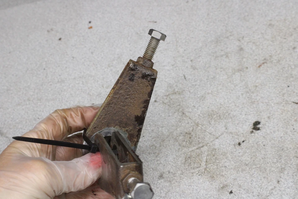 1978 Honda CB750K CB750 K Four REAR AXLE CHAIN ADJUSTERS W7-9817.RM - Image 2 of 4