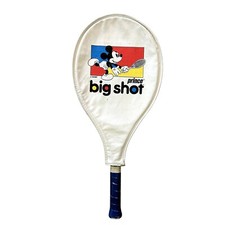 Vintage Prince Disney Big Shot Mickey Tennis Racket No. 04 With Cover READ