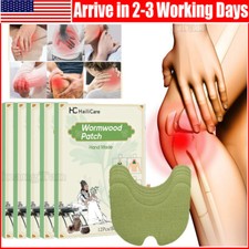 120PCS Knee Relief Patches Sticker Joint Pain Wormwood Ache Plaster Pad Health