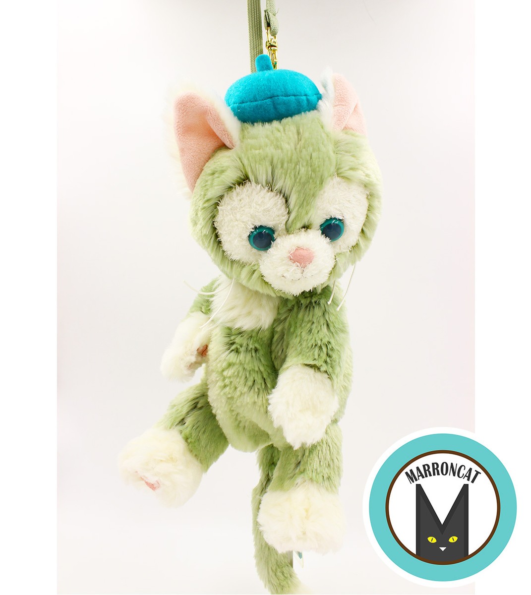 Japan Tokyo Disney Sea Limited Gelatoni Cat Plush Bag 11  display picture 3