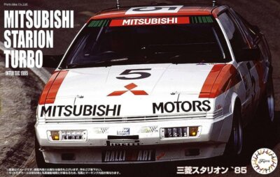 Fujimi ID-289 1/24 Scale Model Car Kit Mitsubishi Starion Turbo Inter TEC 1985