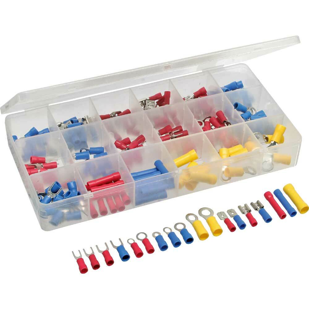 INL InLine® Terminali e capicorda in comodo box contenitore, assortimento 200pz