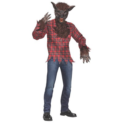 Werewolf Brown Adult Costume - Fun World
