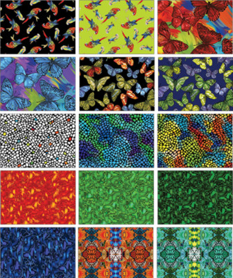 Rainforest 10'' Layered Fabric Cake 100% Cotton Quilting Fabric  Benartex