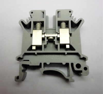 2 Stück Phoenix Contact UK 6 N Durchgangsklemme  3004524 / 4017918090821 / E12