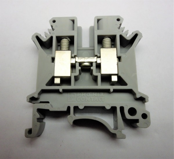 2 StüCk Phoenix Contact Uk 6 N Durchgangsklemme 3004524 / 4017918090821 / E12-image