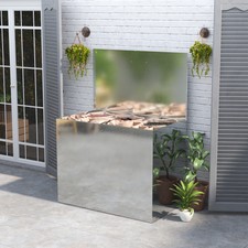 Large 64 Ltr  Galvanised Metal Bin Livestock Animal Food Feed Storage Grains Box