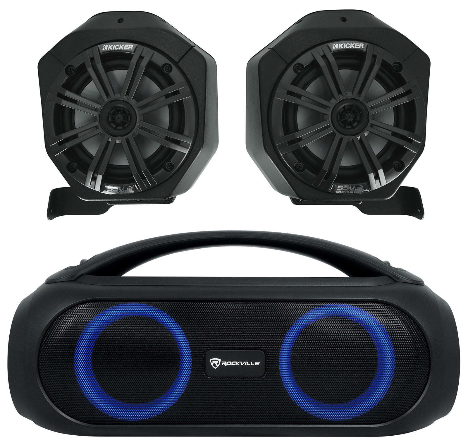 Динамики SSV 220-BR-B65K Kicker модули для Ford Bronco 4-Dr 2021-2025 годов выпуска Домашний динамик 7049000₽