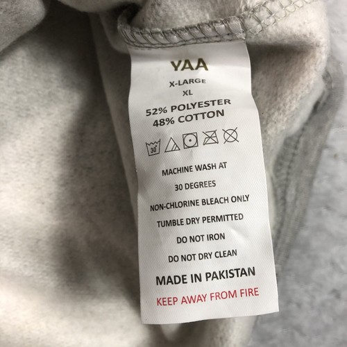 Ye Saint West Jumper Sweater Unisex Oversized Hidden Hils USA Grey XL - Picture 9 of 14