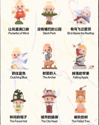 Zsiga Borderline Drifter Series Confirmed Blind Box Figure Art Toy