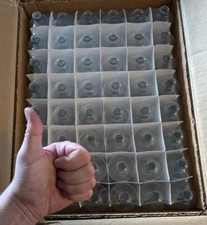 Case of Wheaton Serum Bottles, 125ml, 144 Count, New, #223748