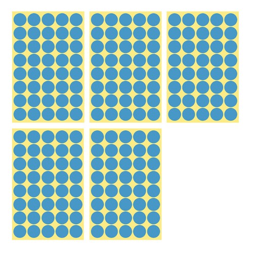 16 Colours Sticker Dots 8/13/25/50mm Adhesive Round Labels for Scrapbooking AU - Picture 55 of 203