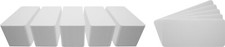  500 CD Disc Jewel Case Shelf Divider Cards - 3"x6-3/4" White HEAVY DUTY 40mil