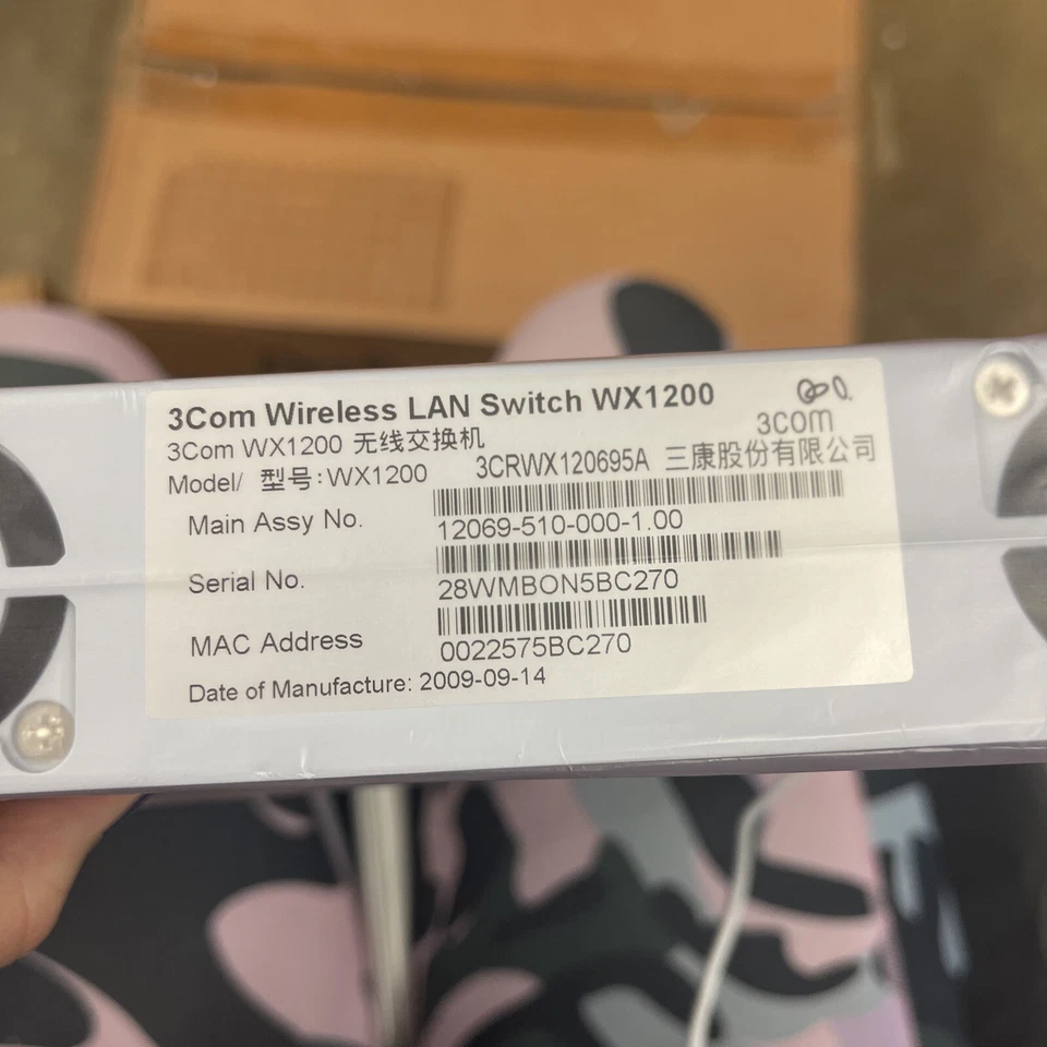 3Com WX1200 Wireless LAN Switch 12069-510-000-1.00 - Image 2 of 4