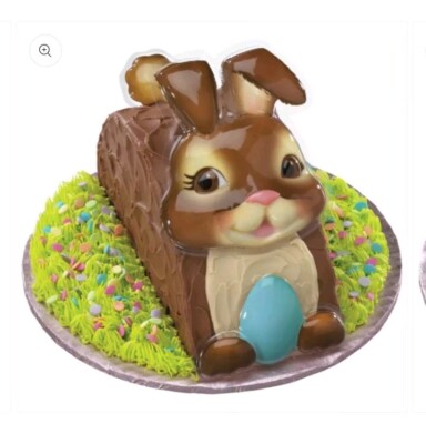 12 ct Decopac Easter Bunny Cake topper Lay on