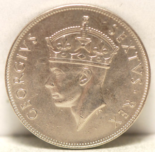 East Africa 1952 H Shilling KM31 Uncirculated NR 8 1