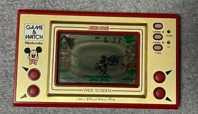 Nintendo Game & Watch Mickey Mouse Egg MC-25 Tested Working Disney Handheld Used