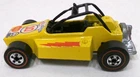 Vintage Redlines Hot Wheels Yellow Rock Buster Loose Car 1975 Hong Kong