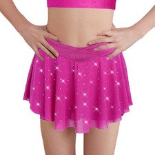 Kids Girls Skirts Ballet Dancewear Golf Dress Dance Sparkly Jazz Costume Tennis