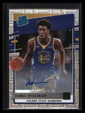 2020-21 Donruss James Wiseman Rated Rookie Signatures Auto Choice No 226 C