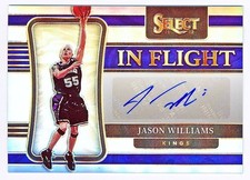 2021-22 Select Jason Williams In Flight Signatures Auto #IF-JWL (007/299)