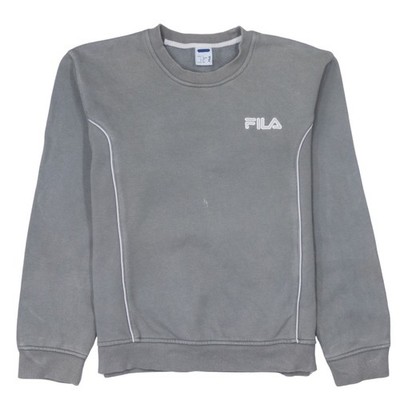 Pullover Sweatshirt Herren UK Größe S FILA Grau