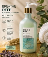 Bath  Body Works Aromatherapy Breathe Deep Eucalyptus  Lavender Body Lotion