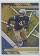 2020 Panini XR Rookie Gold Auto 3/10 Julian Okwara #197 Auto 0j15