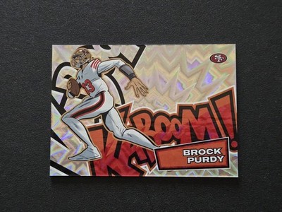 how rare is a kaboom card 2025 Panini Absolute Brock Purdy Kaboom Horizontal #25 49ers Case Hit SSP