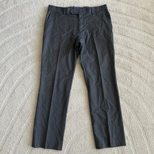Tommy Hilfiger Straight Leg Dress Pants Gray Men’s 34W x 29L