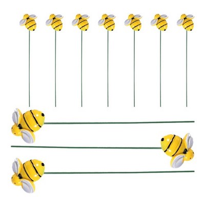 10pcs Gartenbiene Stakes im Freien Hof Pflanzer Stakes Blumenpot Dekorative