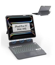 Bluetooth Keyboard Case for iPad Pro 11 inch M4/M5 , 11" iPad Pro 11" M4/M5