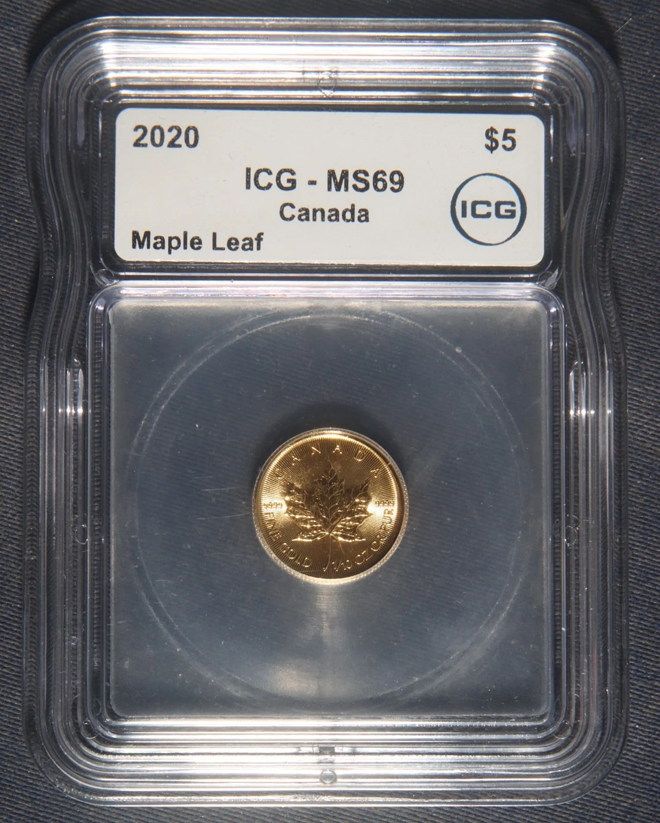 Canadian Maple Leaf Grade MS 69 Gold Bullion Coins for sale | eBay