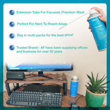 Air Duster Sprayduster Compressed Can 400Ml(Pack of 2), Non-Invertible