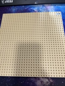 LEGO Classic Sand Baseplate 10699 Tan 32x32 Stud Building Plate light brown