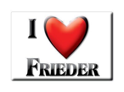 Frieder Kühlschrankmagnet Name Nachname Love Valentinstag Geburtstag Gift