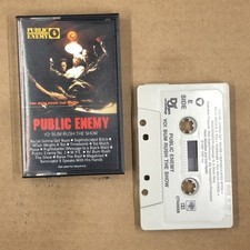PUBLIC ENEMY Cassette Tape 80s Rap Hip Hop YO BUM RUSH THE SHOW CHUCK D