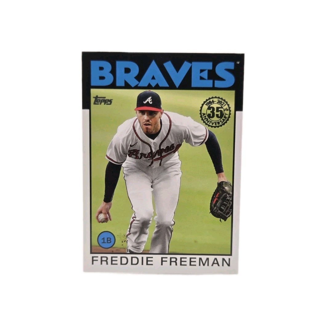 Freddie Freeman #86 2015 Topps Allen & Ginter Baseball Mini Metal