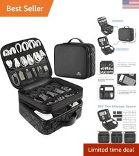 Large Capacity Waterproof Travel Electronics Organizer - Stylish  Practical