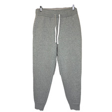Lands End Mens Joggers S Serious Sweats Gray Gym Casual Read