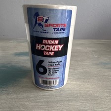 Hockey Tape Sports Tape 6 Cloth Rolls Sealed New In Package Athletic Tape